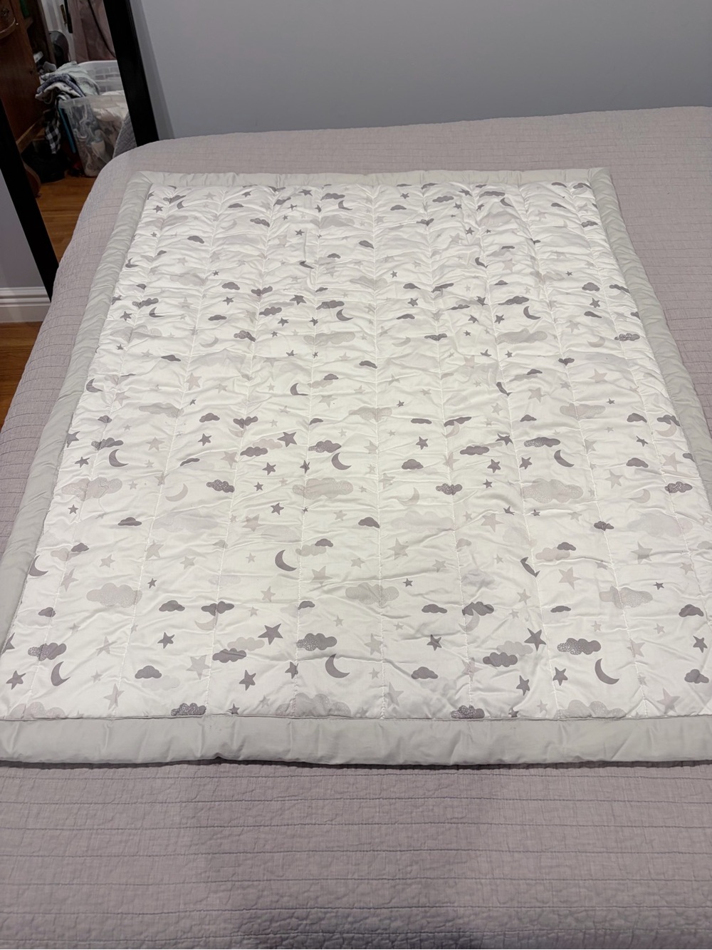 Wendy Bellissimo Cloud & Moon Baby Play Mat / Nursery Blanket
